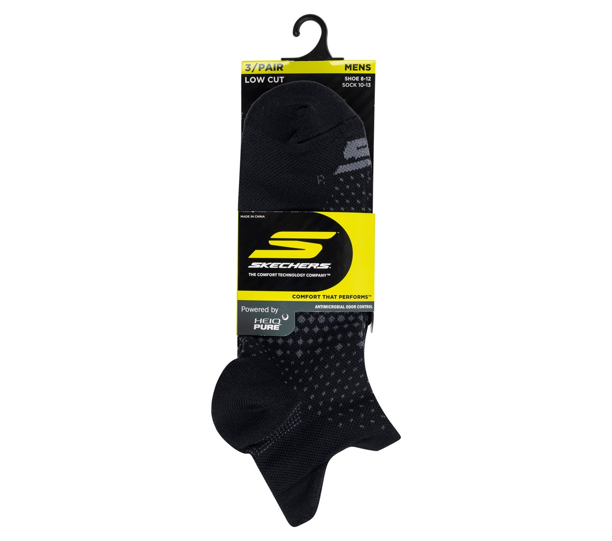 Skechers Sale | 3 Pack Men's Low Cut Socks