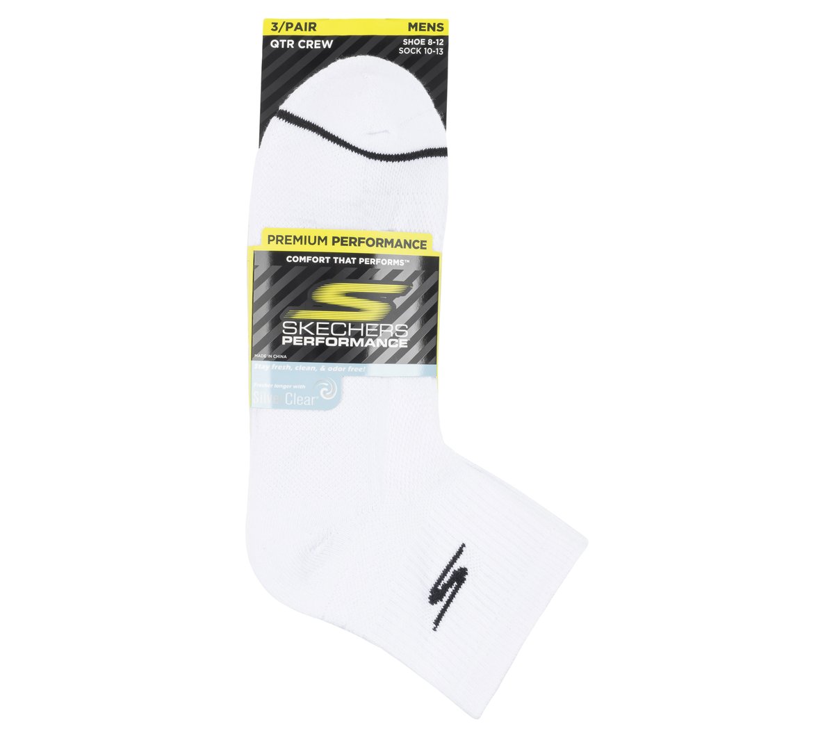 Skechers Discount | Quarter Premium Basic Socks - 3 Pack