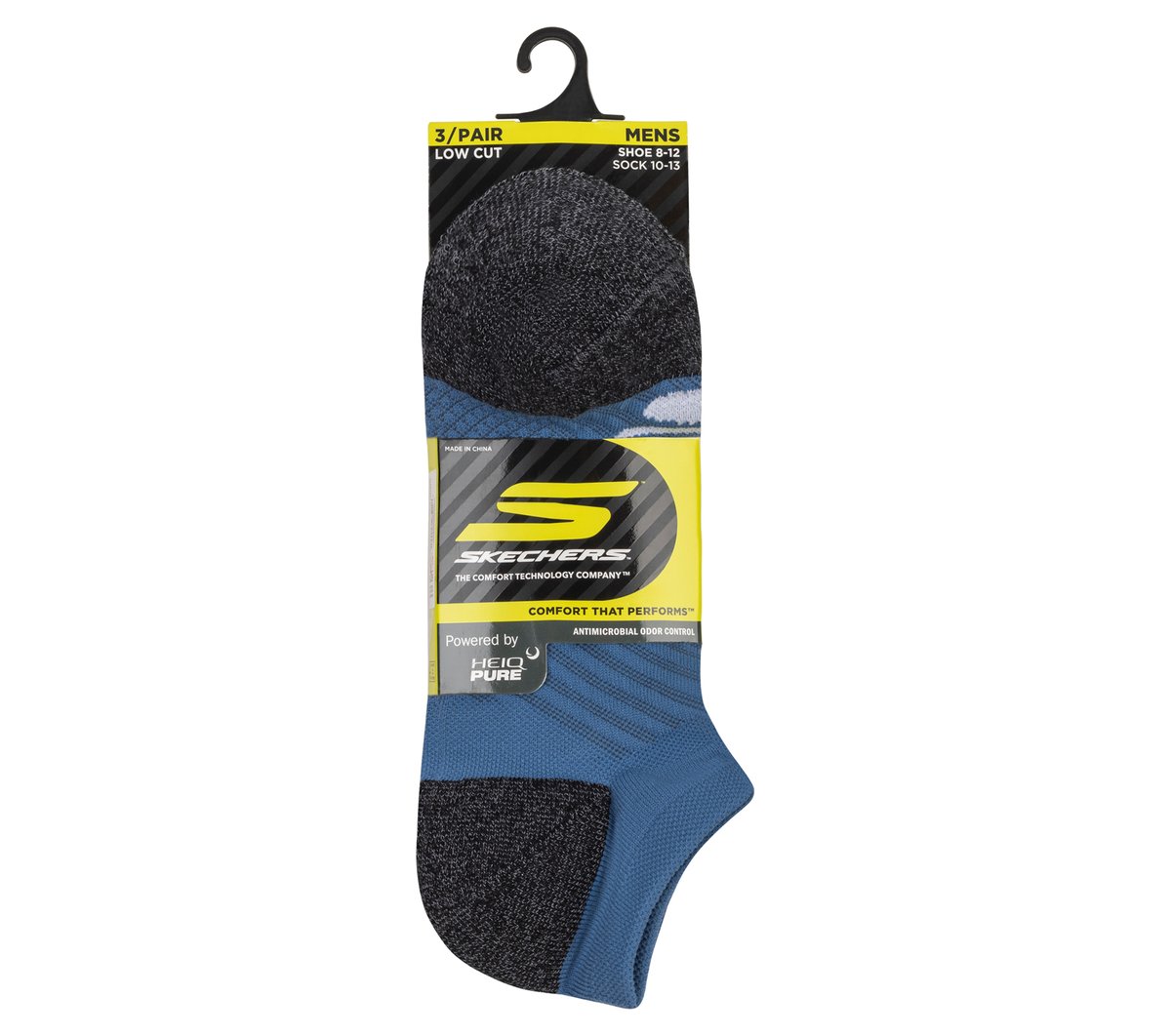 Skechers Sale | 3 Pack Men's Terry Low Cut Socks