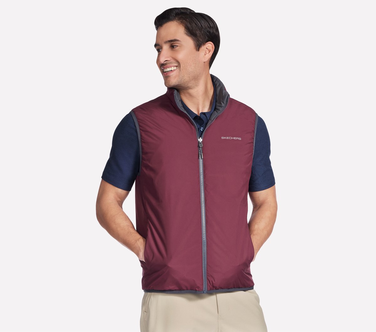 Skechers Onsale | GO SHIELD Cozy Fit Altitude Reversible Vest