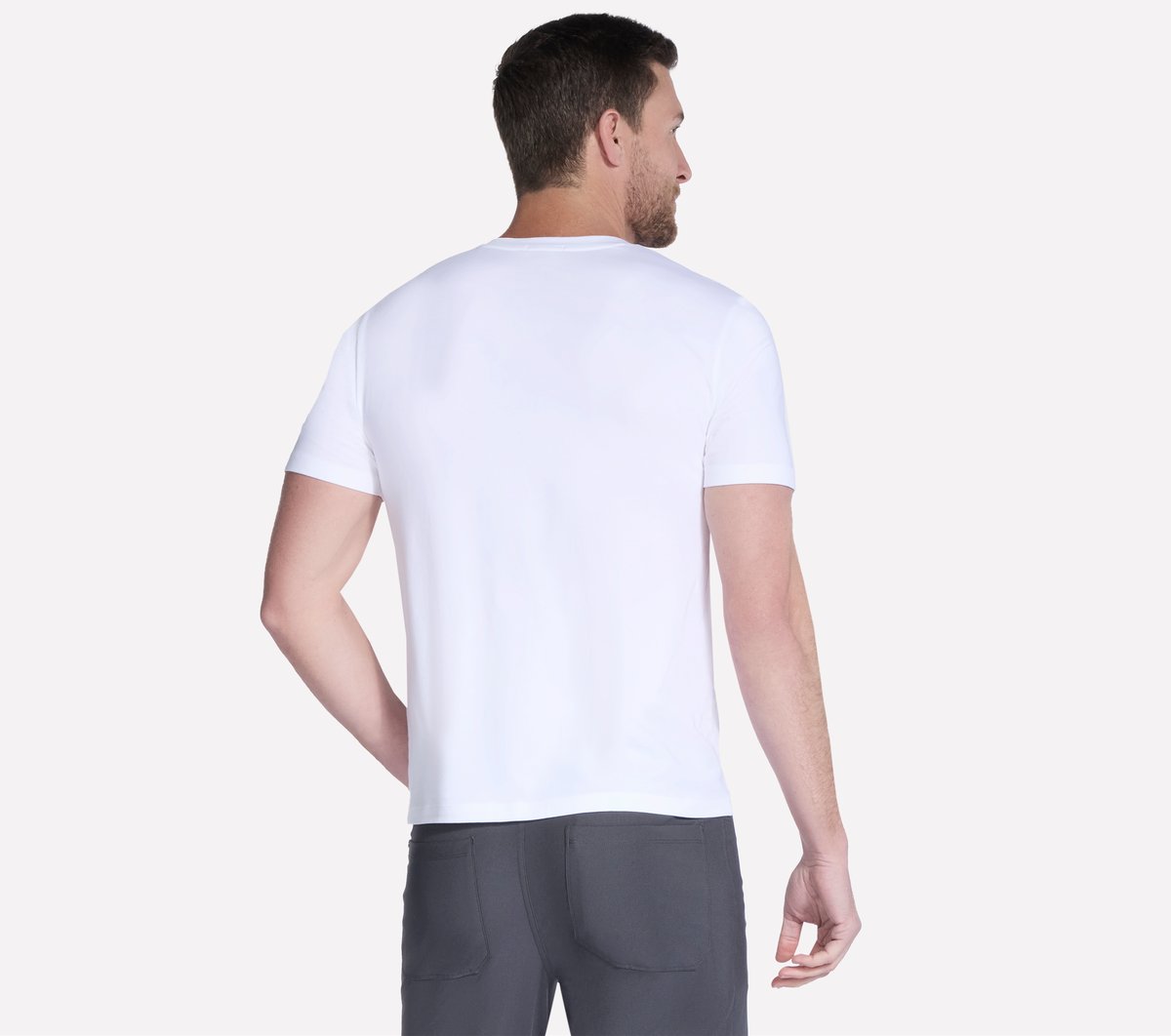 Skechers For Sale | GO DRI Pima Short Sleeve V-Neck