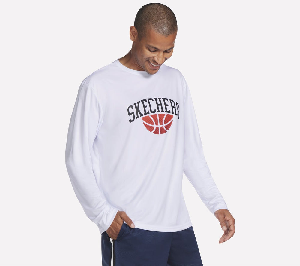 Skechers Onsale | Hoops Long Sleeve Tee