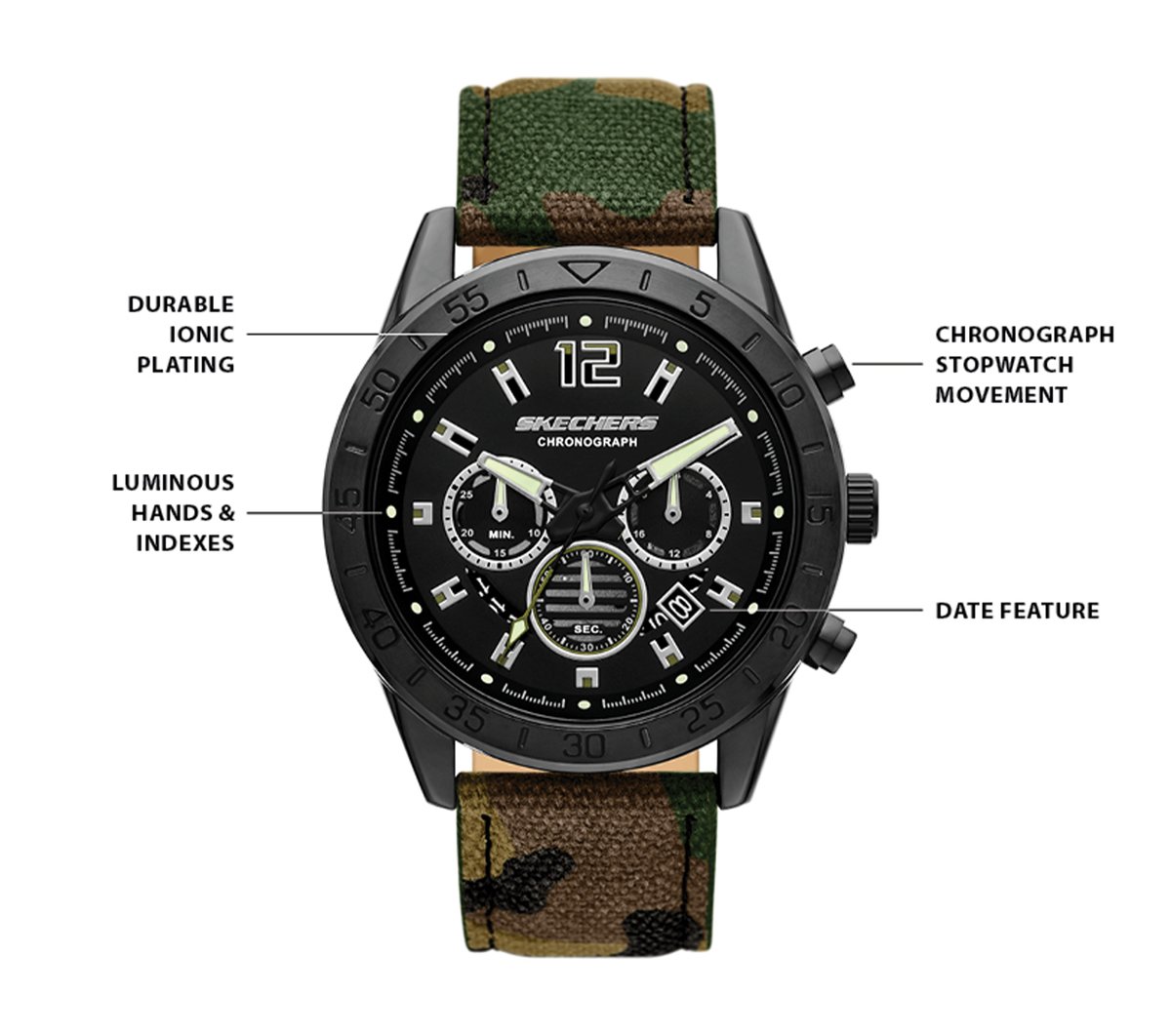Skechers Onsale | Kornblum Camo Watch