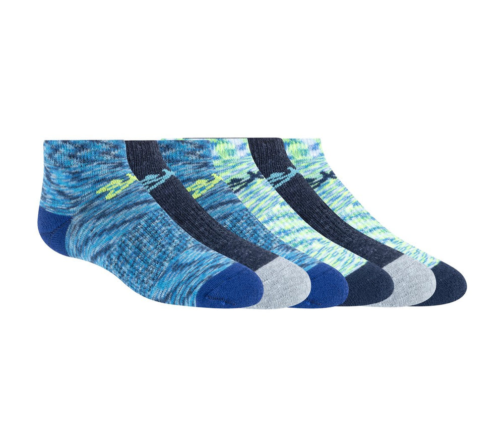 Skechers For Sale | 6 Pack Space Dye Low Cut Socks
