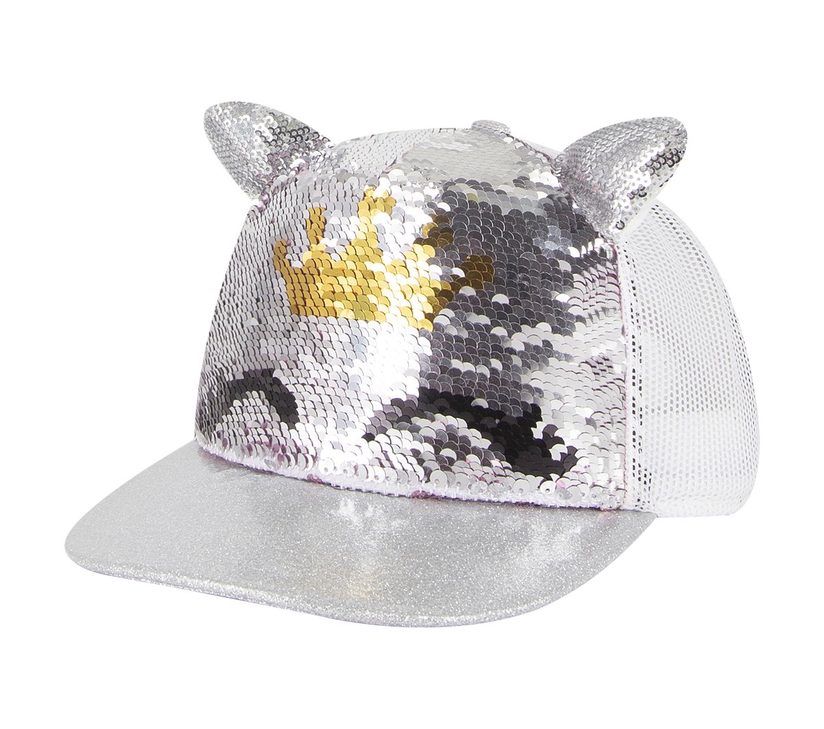 Skechers Sale | Caticorn Sequin Trucker Hat
