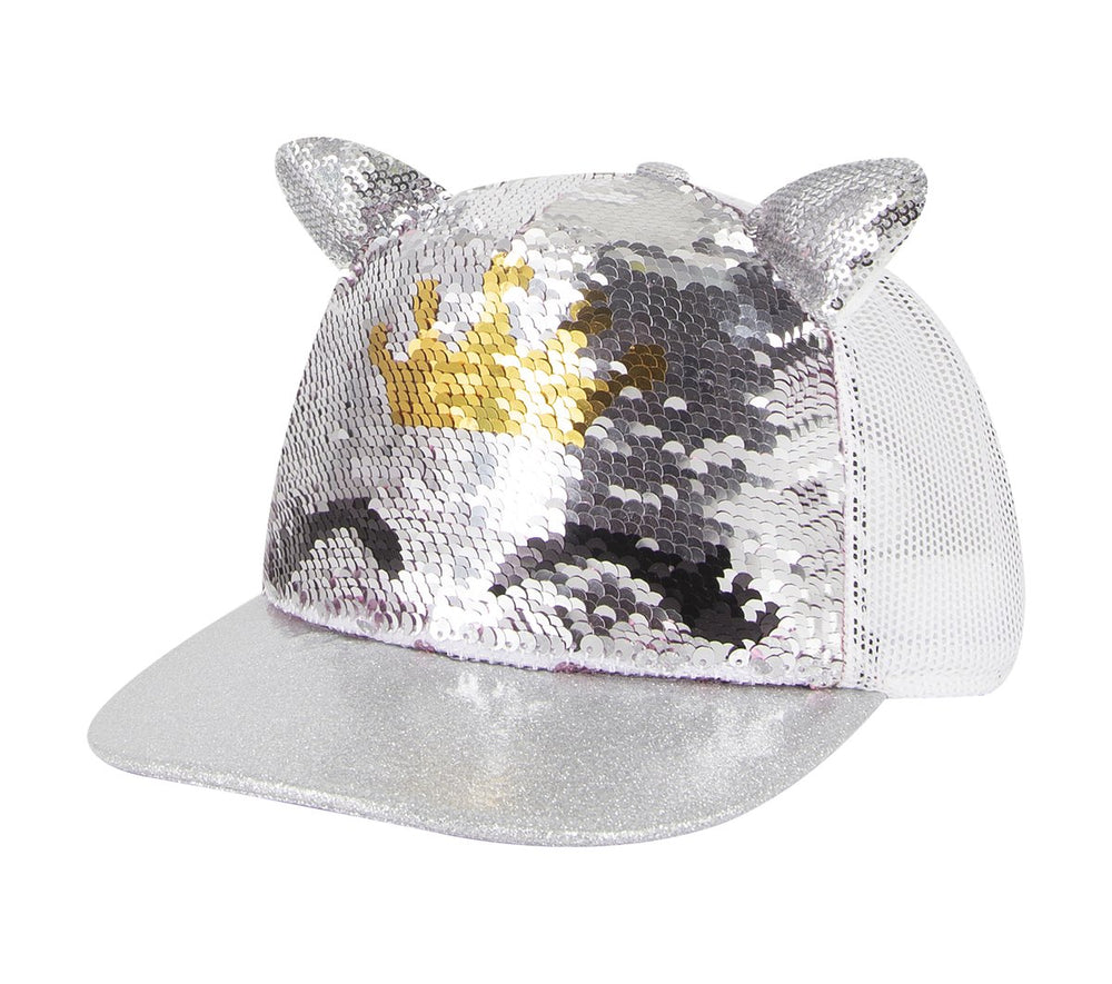 Skechers Sale | Caticorn Sequin Trucker Hat