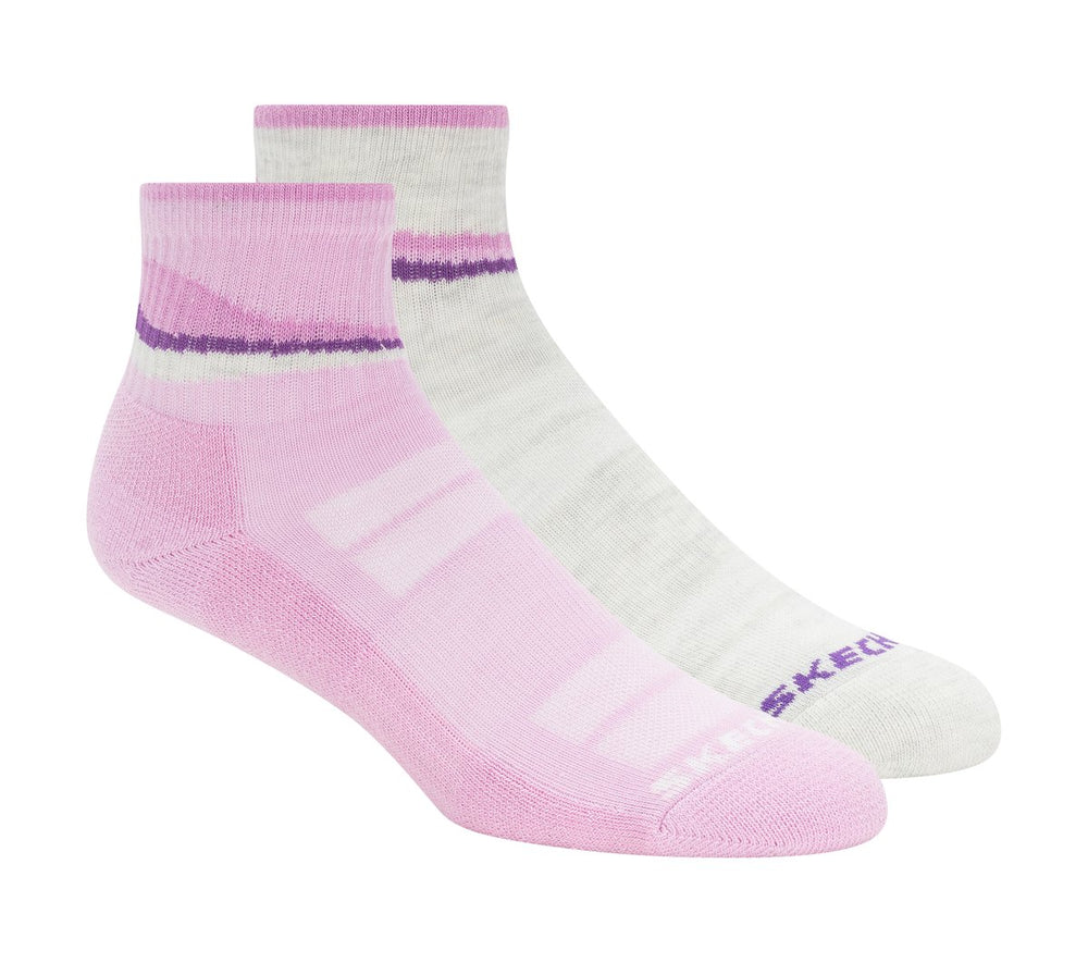 Skechers | 2 Pack Women's Trail Quarter Socks