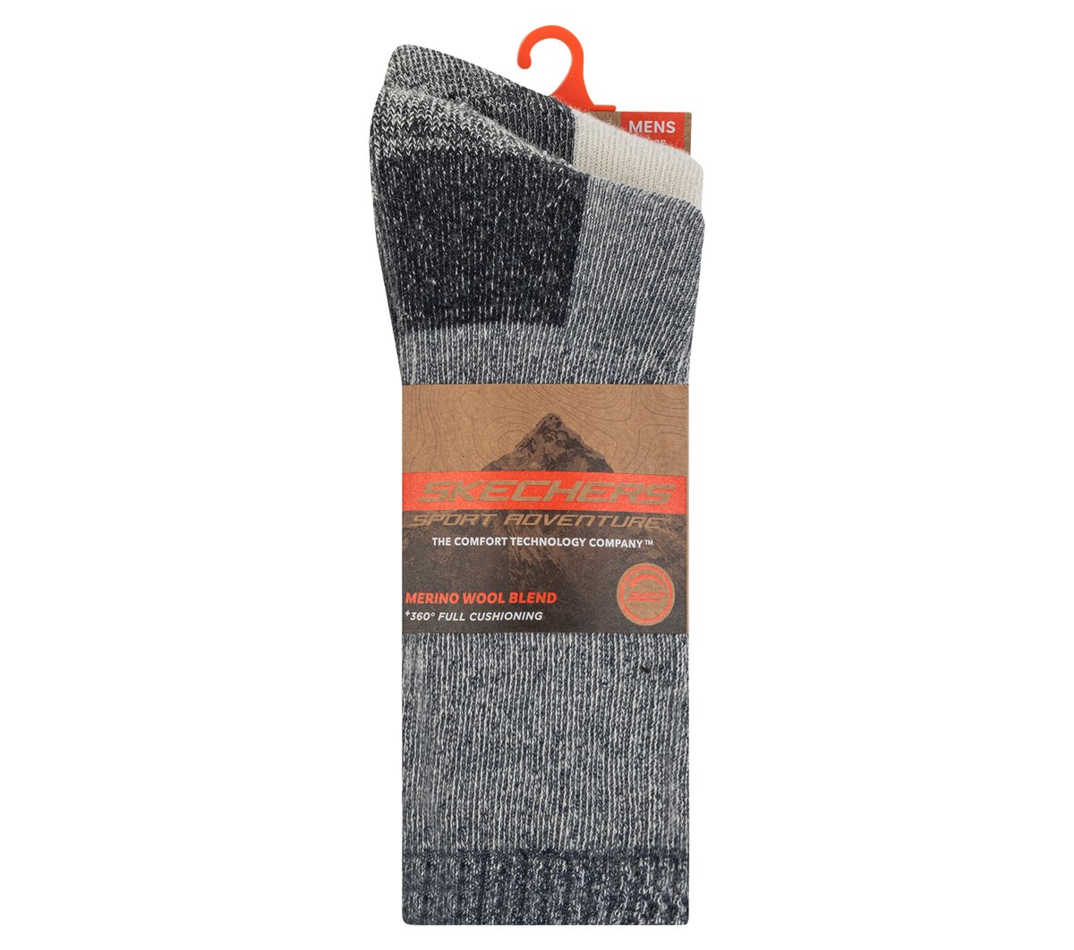 Skechers Sale | 2 Pack Men's Crew Wool Socks