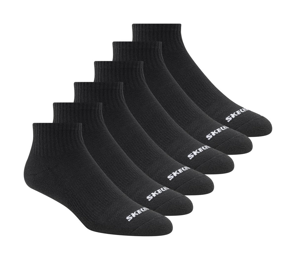 Skechers Onsale | 6 Pack Core Quarter Medium Socks