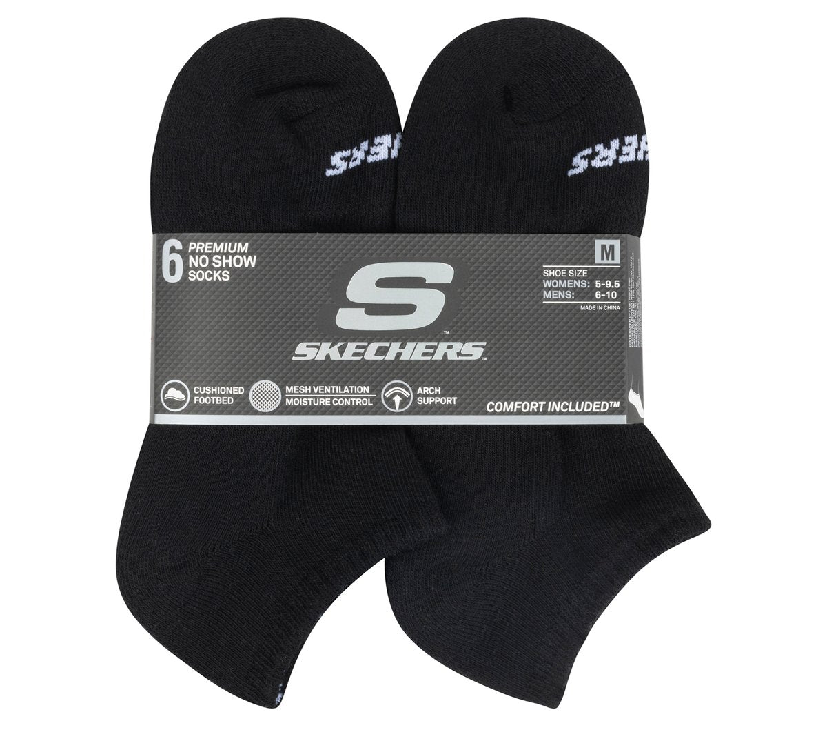Skechers For Sale | 6 Pack Core Low Cut Medium Socks