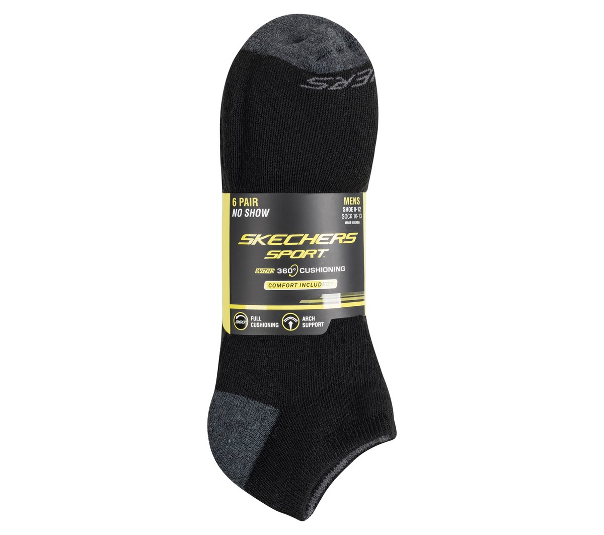 Skechers Discount | 6 Pack Walking Low Cut Socks