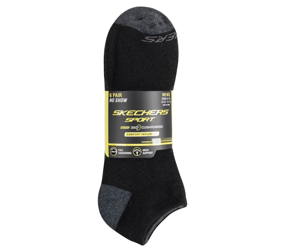 Skechers Discount | 6 Pack Walking Low Cut Socks