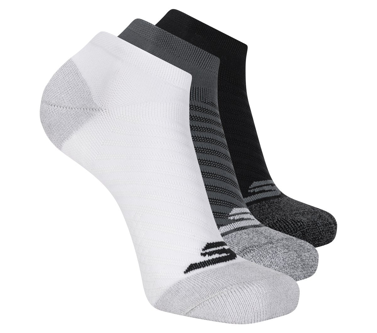 Skechers Sale | 3 Pack Men's Terry Low Cut Socks