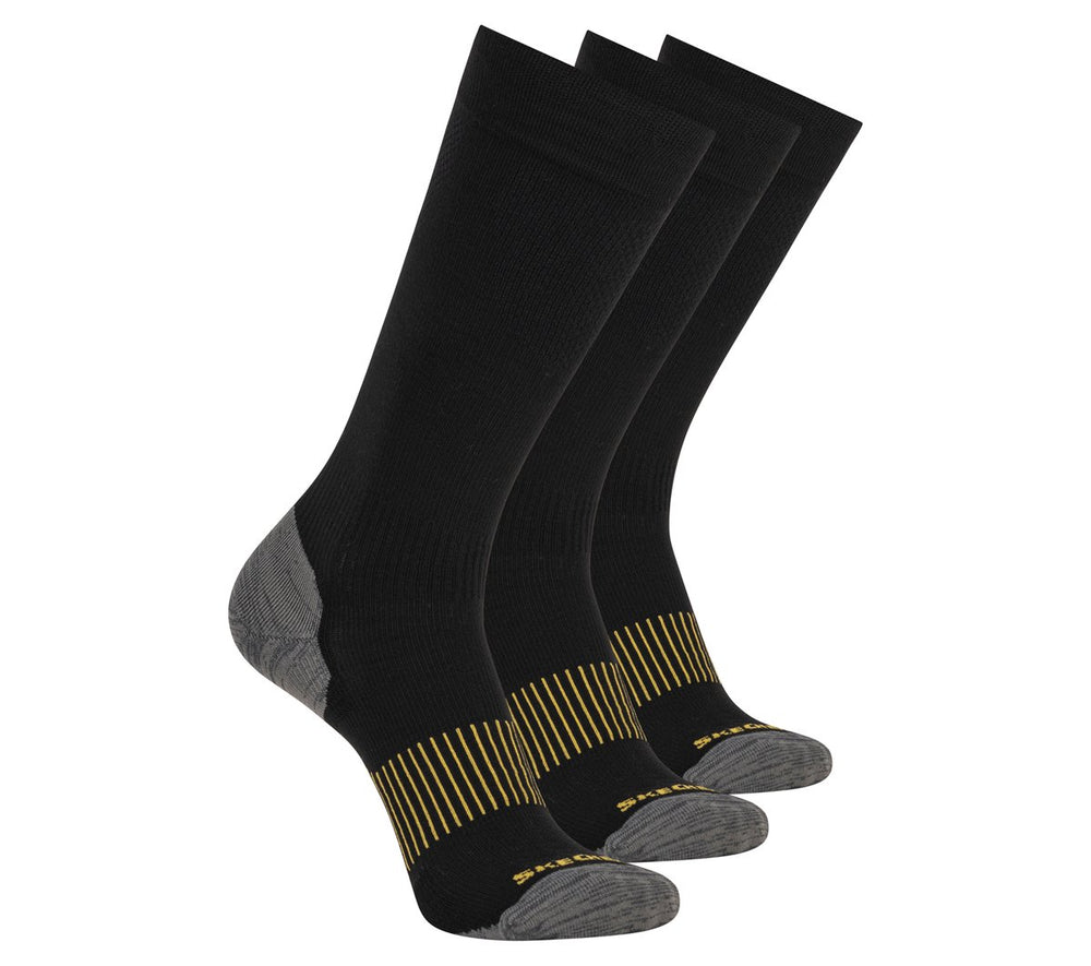 Skechers For Sale | Work: 3 Pack Men's Over Calf Compression Socks