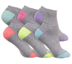 Skechers For Sale | 6 Pack Low Cut Walking Socks