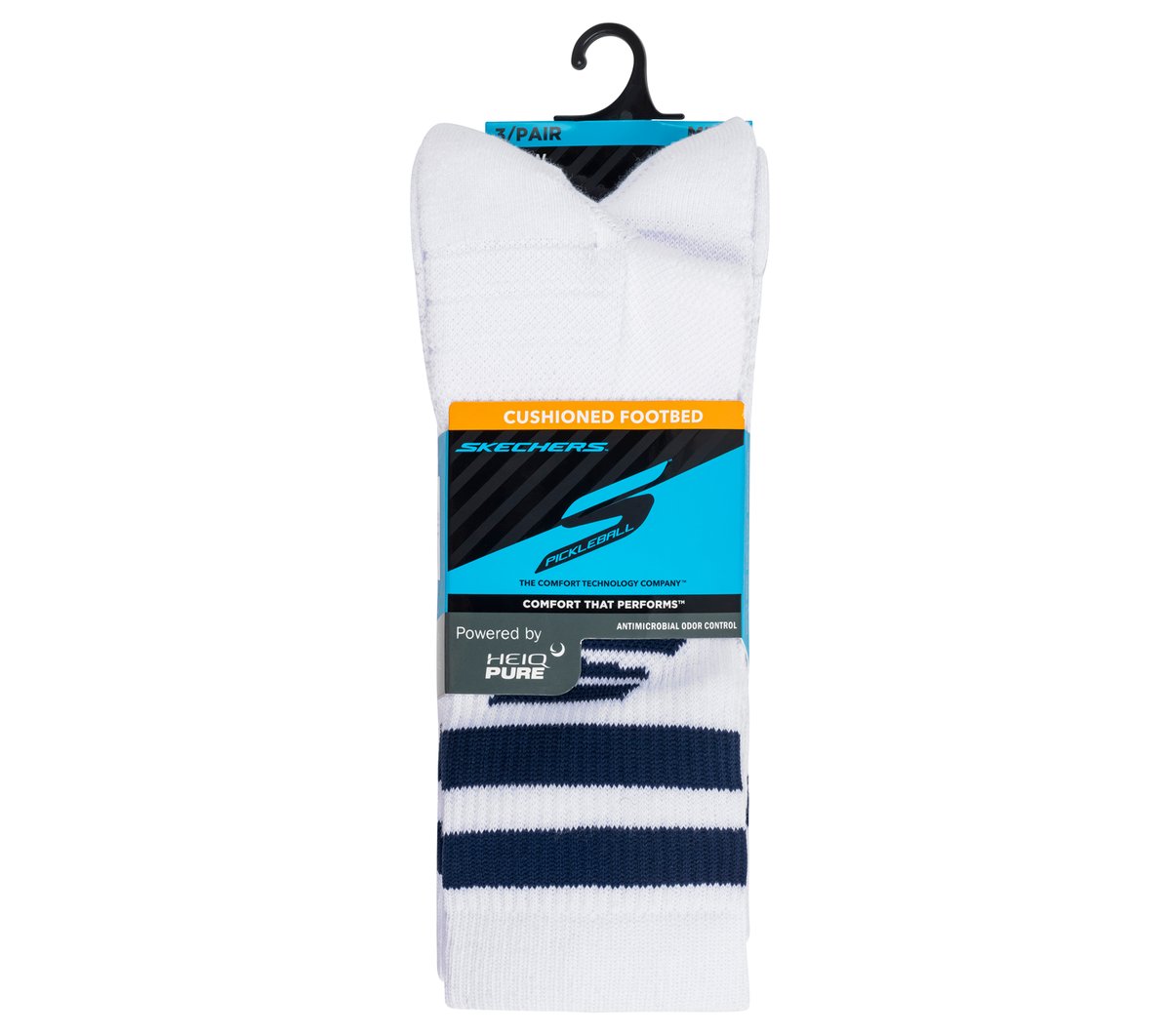 Skechers Discount | 3 Pack Performance Pickleball Crew Socks