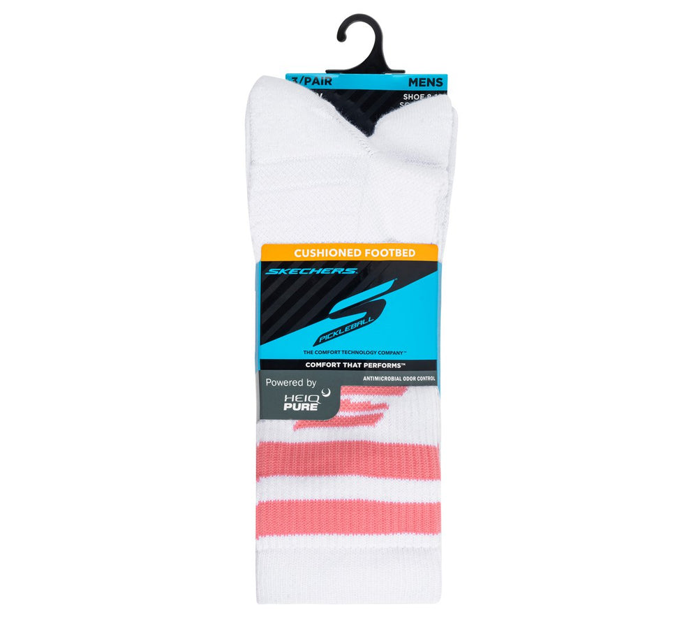 Skechers Onsale | 3 Pack Performance Pickleball Crew Socks