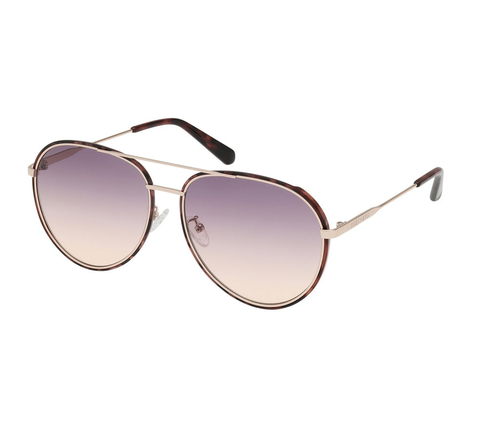 Skechers For Sale | Rounded Metal Aviator Sunglasses