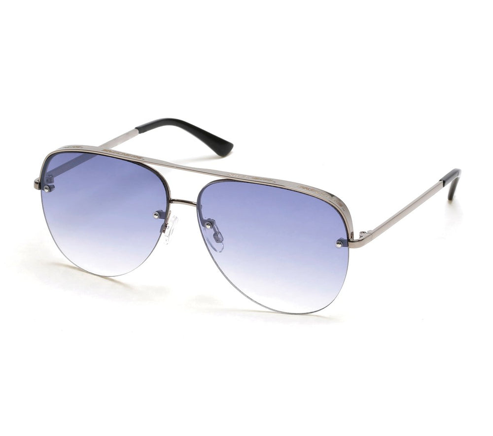 Skechers Onsale | Semi-Rimless Metal Aviator