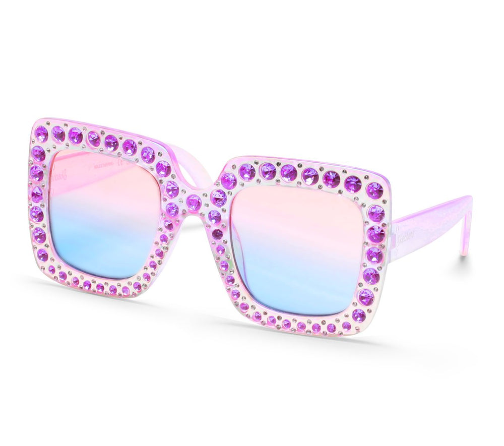 Skechers Onsale | Square Rhinestone Sunglasses